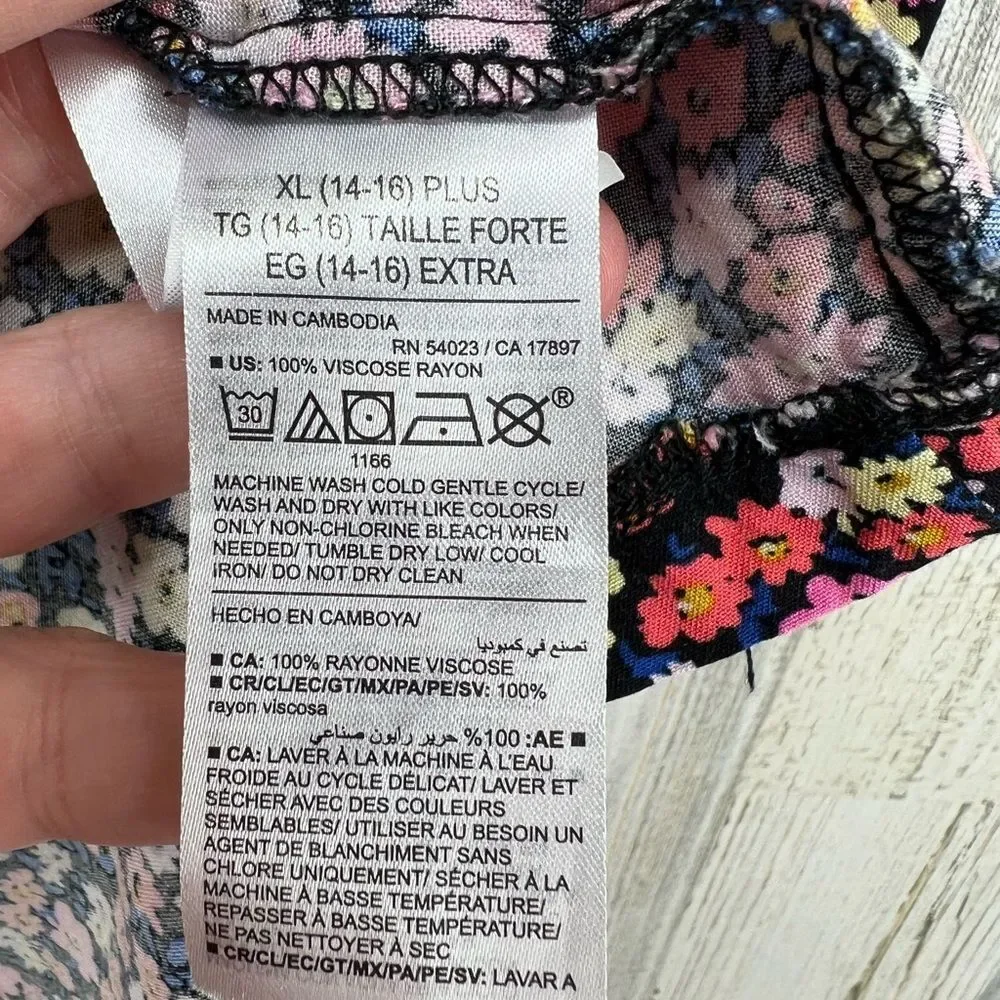 Old Navy Girls Floral Sleeveless Sundress XL 14-16 Plus